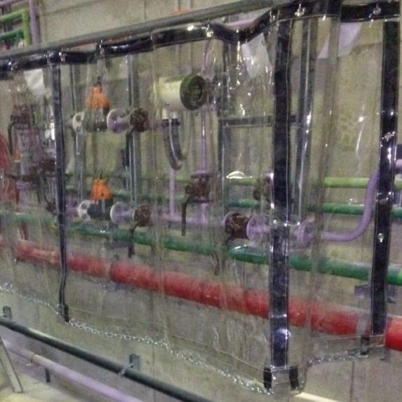 CS 1 Chemical Safety Curtains Steel Guard Safety