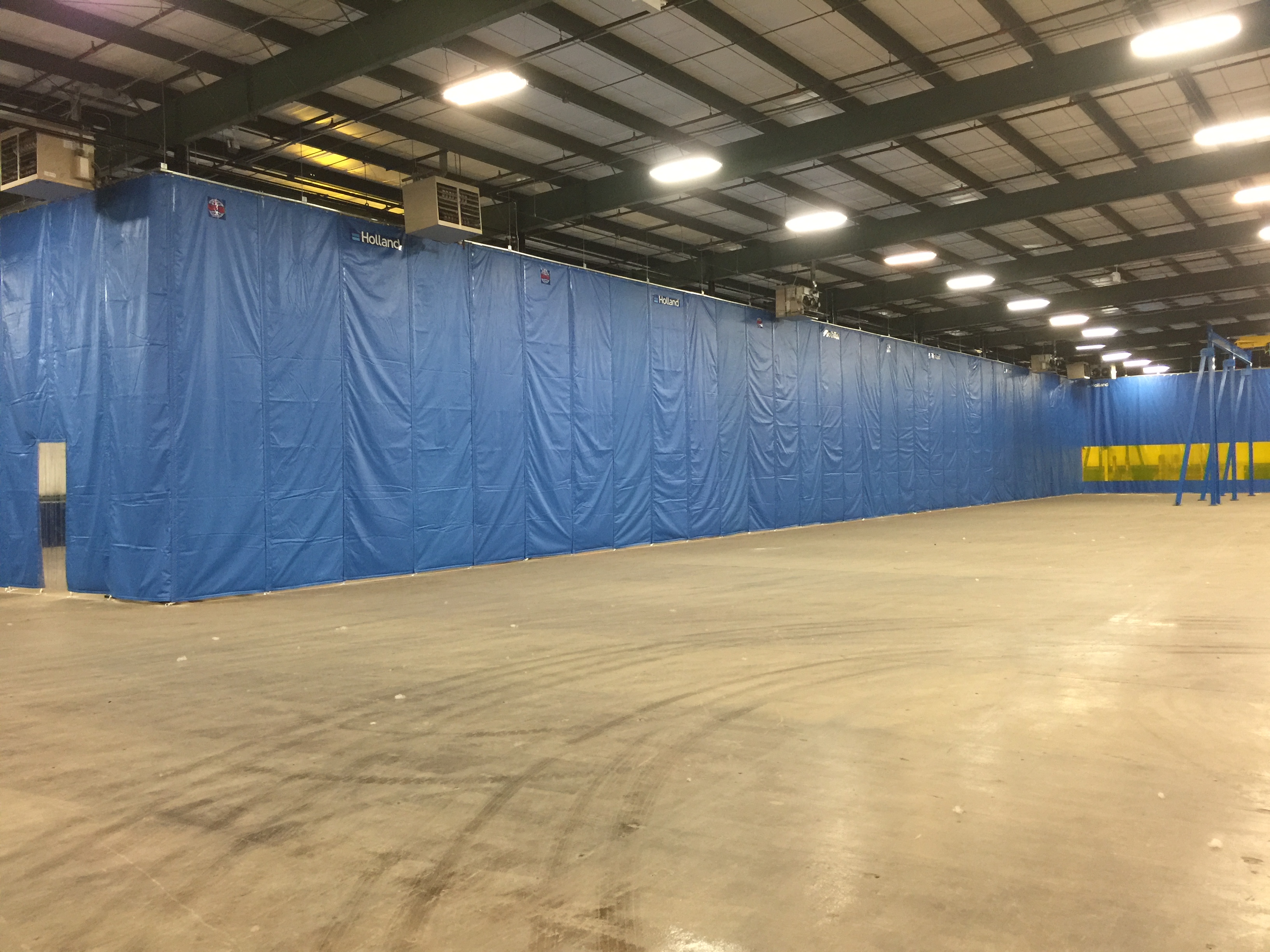 Insulating Warehouse Curtains | Thermal Curtain Walls Steel Guard Main Image ID2054
