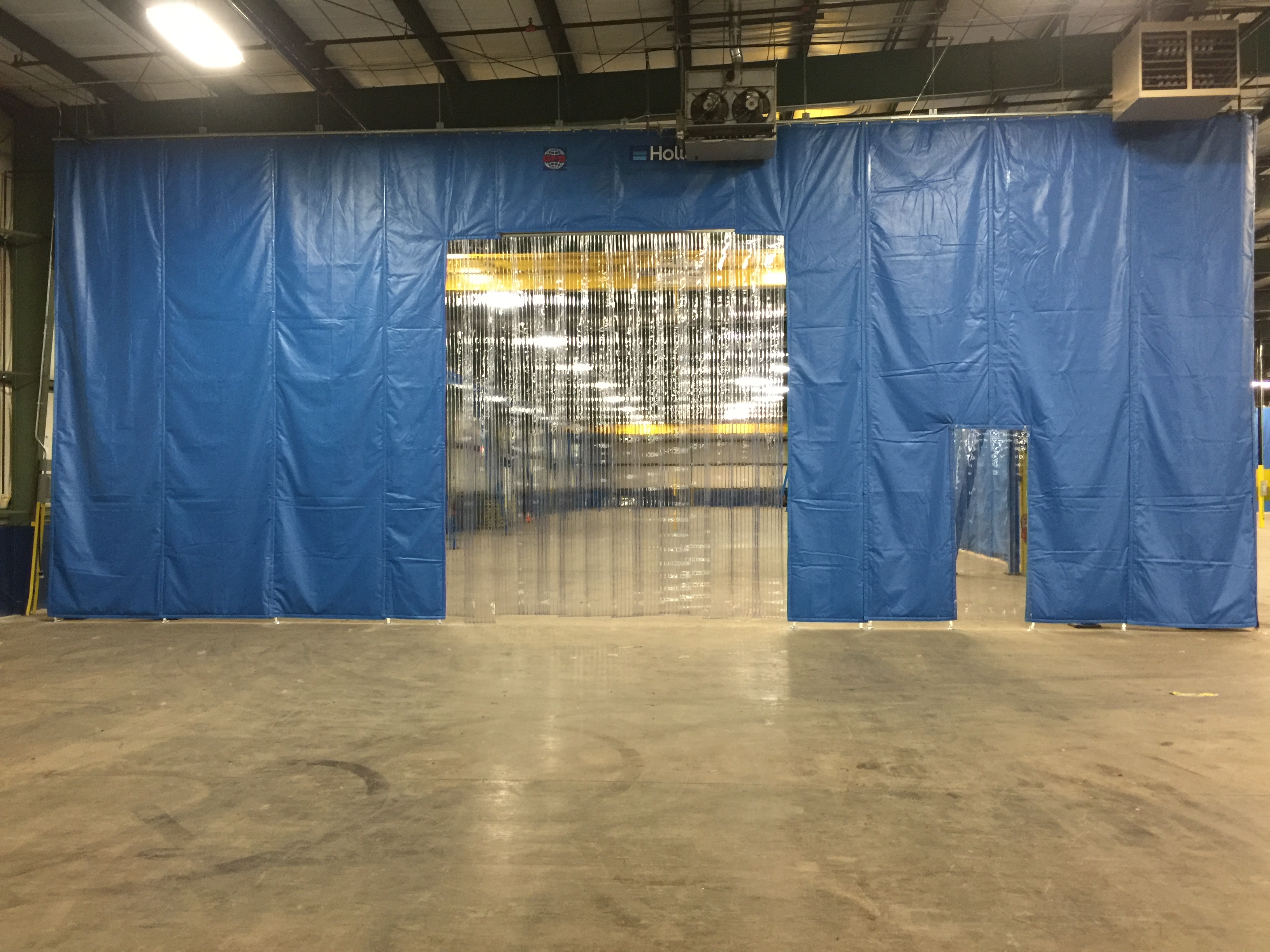 Cold Storage Warehouse Curtain Wall 5 Ft Wide x 29 Ft Long 