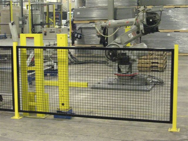 udsættelse mor Fjernelse Industrial Safety Fencing | Machine Guarding Fence
