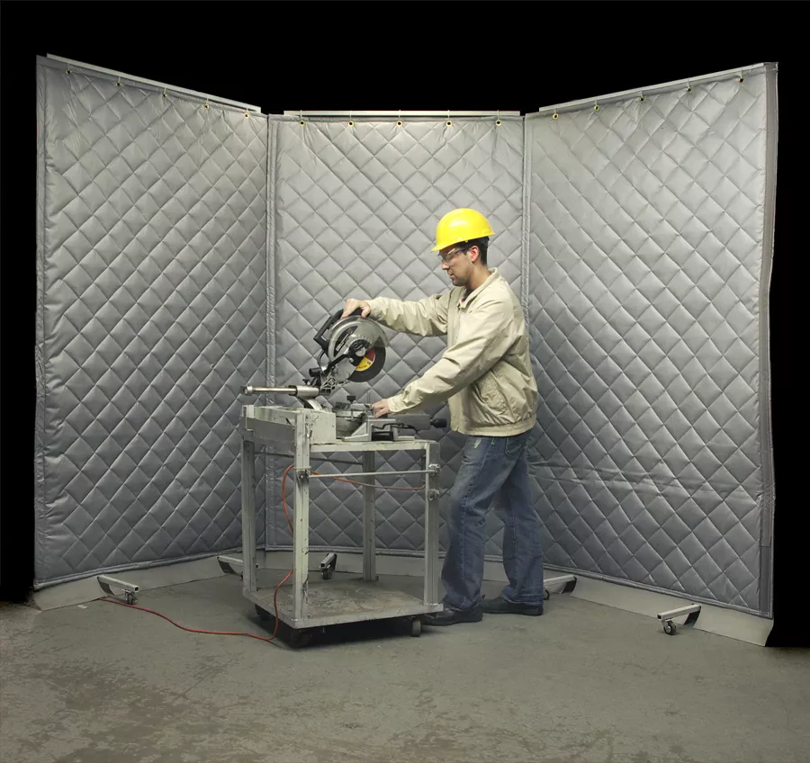 Acoustic Screens | Portable Sound Barriers Steel Guard Main Image ID277