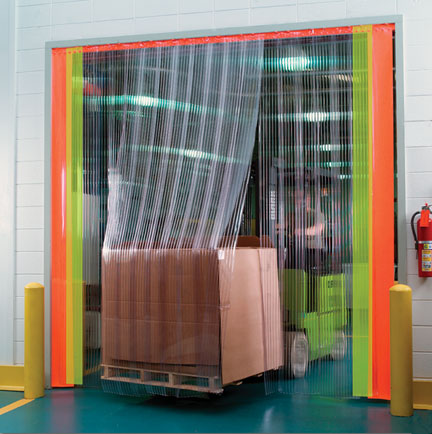 Gdrasuya10 Strip Curtain Door Factories Clear PVC Curtain Strip 5.9 x 164ft Plastic Curtain Strips for Warehouses Shopping Malls 