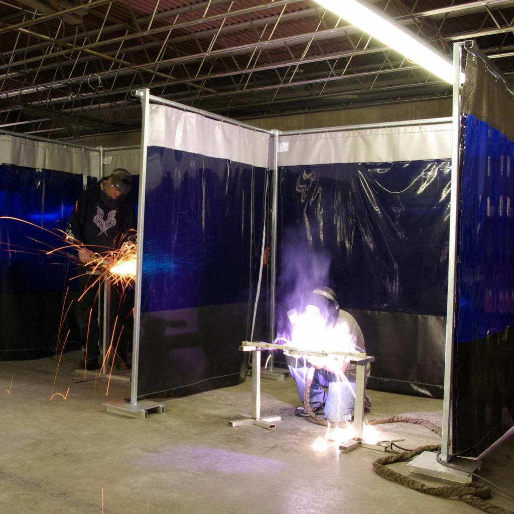 Steel Guard Safety Welding Booth Curtains