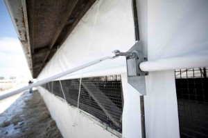 fold-a-way insulated curtains