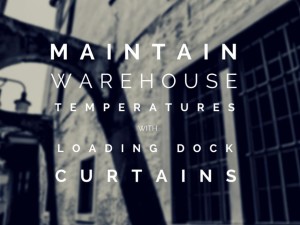 Loading dock curtains