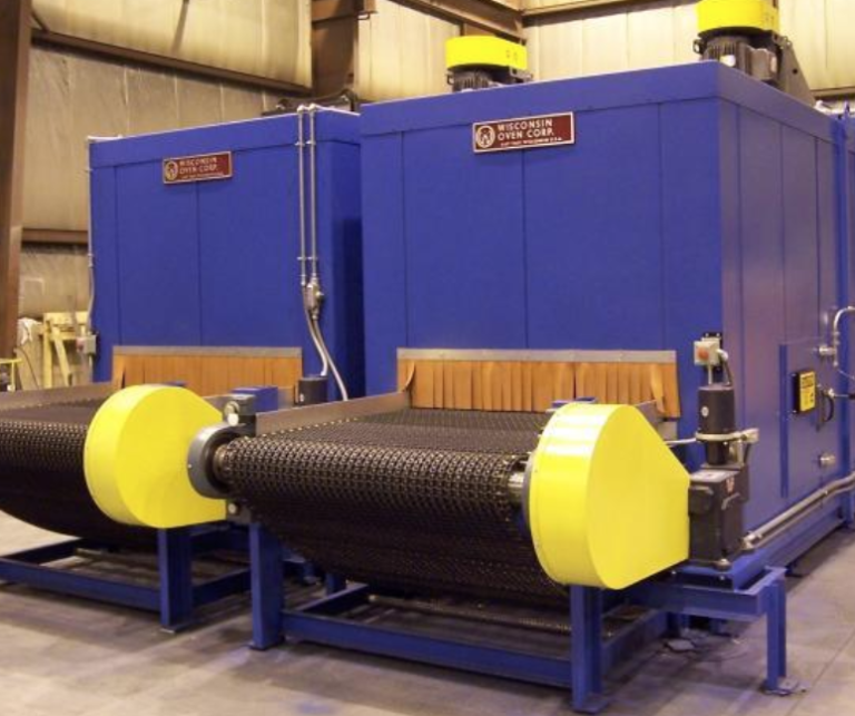 High Temperture Strip Curtains Dual Ovens Steel Guard Safety