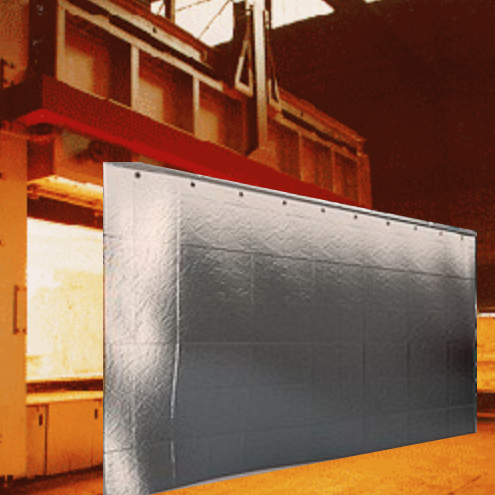 Steel Guard Safety Industrial Heat Shield Curtains
