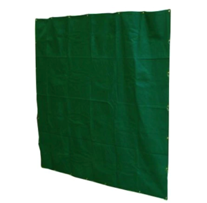 Green Canvas with Pyrosnuff Treatment