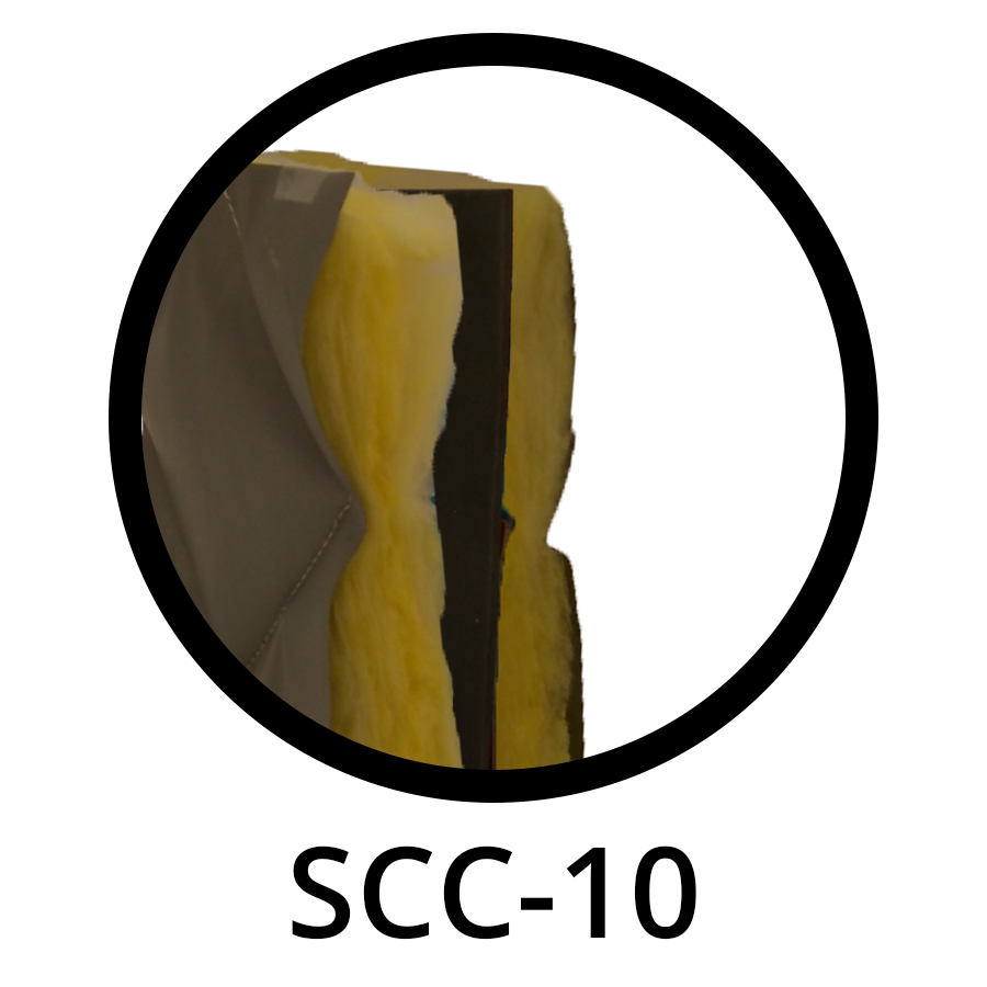 SCC-10 Sound Absorbing & Blocking Material Steel Guard Main Image ID3251