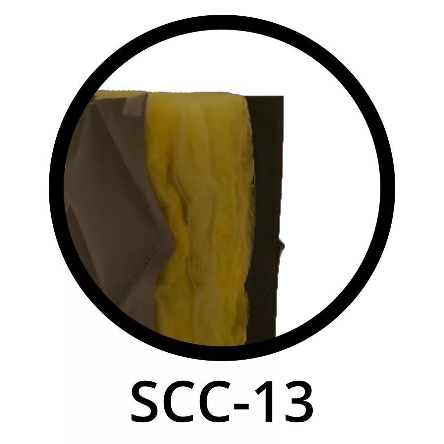 SCC-13 Sound Absorbing & Blocking Material Steel Guard Main Image ID3238