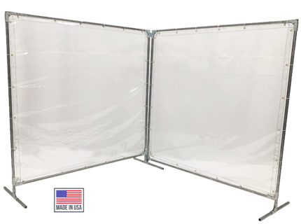 Clear Room Dividers Steel Guard Main Image ID4020