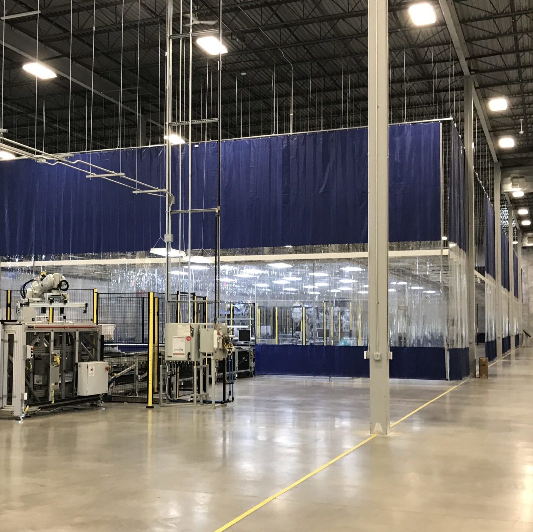 Industrial Curtain Walls Steel Guard Main Image ID4050