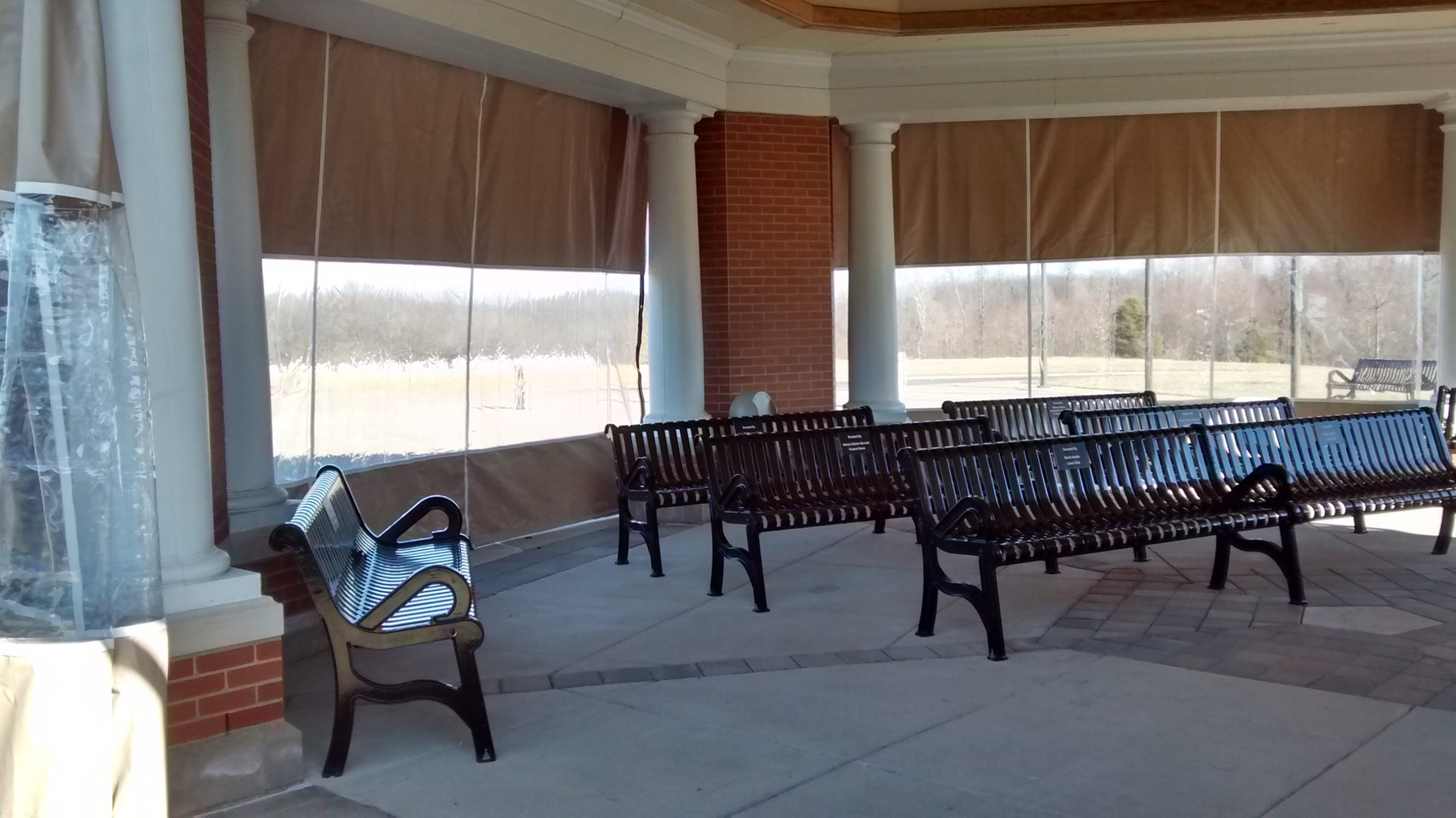 OC6 Outdoor Curtain Steel Guard Safety