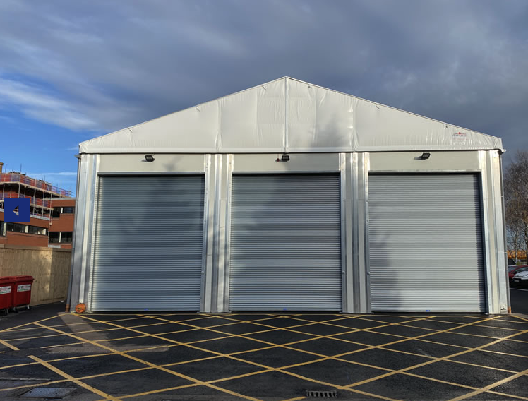 Temporary Fire Station Steel Guard Main Image ID4589