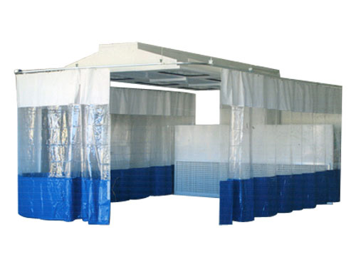 Sandblasting Curtains Steel Guard Main Image ID4637