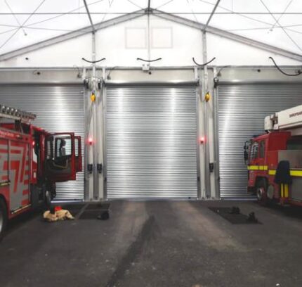 Temporary Fire Station Steel Guard Main Image ID4568