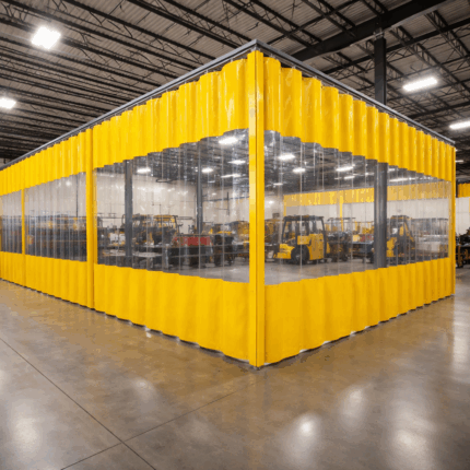 Industrial Warehouse Partition Walls Steel Guard Main Image ID5283