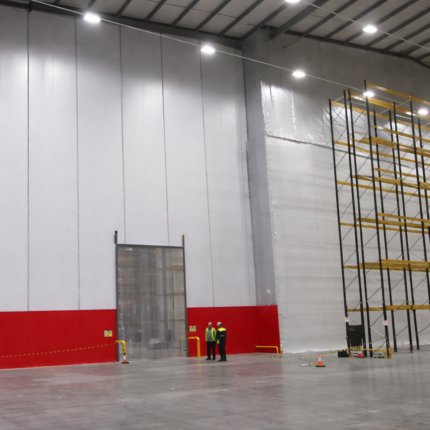 Insulated Curtain Wall Systems for Warehouses and Industrial Facilities Steel Guard Main Image ID5342