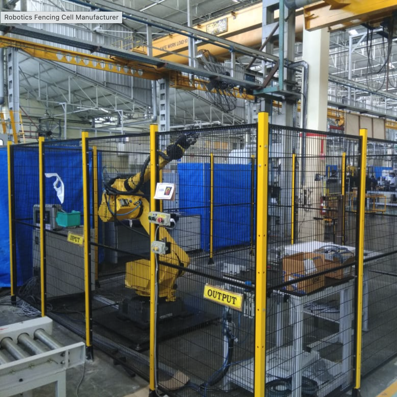 Machine Guard Fencing | Industrial Safety Fencing | Machine Guarding ...