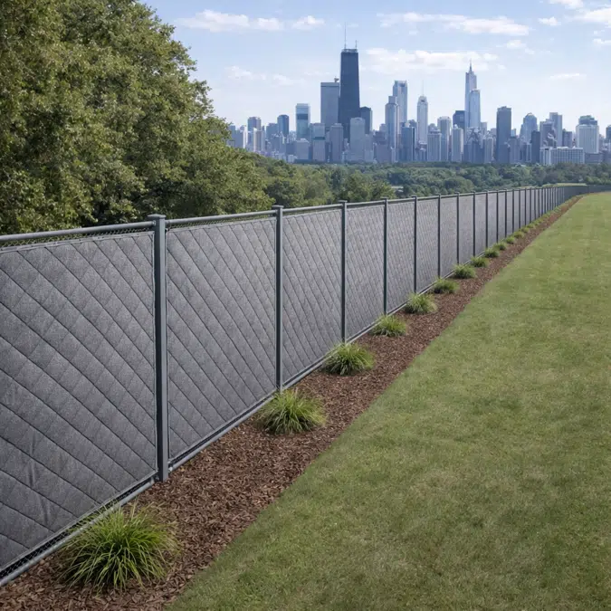 Construction Noise Barriers and Temporary Sound Control Curtains Steel Guard Main Image ID5463