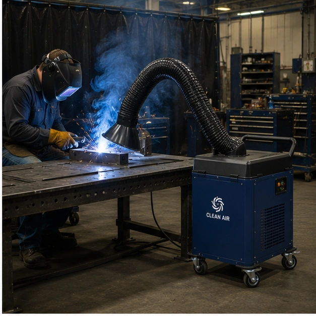 Portable Welding Fume Extractors Steel Guard Main Image ID5558