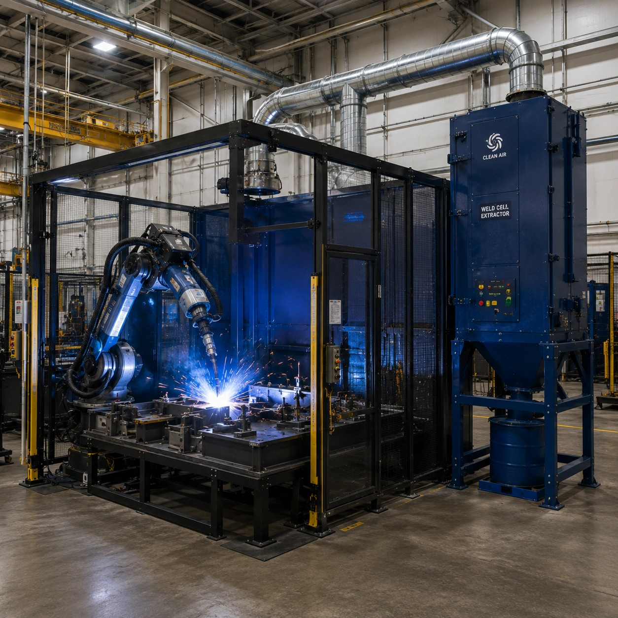 Welding Fume Collectors Steel Guard Main Image ID5548