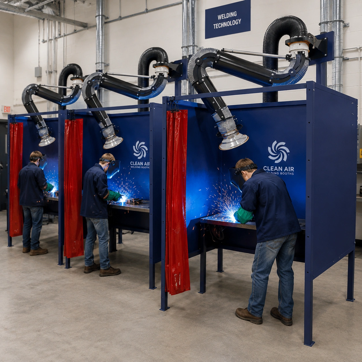 Welding Booth Kits Steel Guard Main Image ID5553